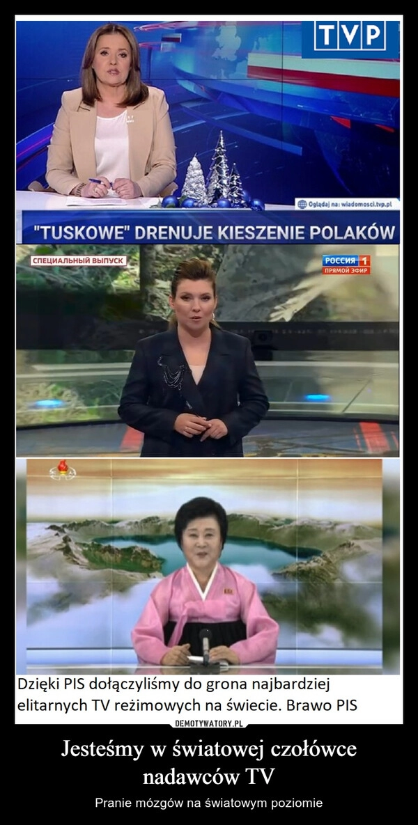 
    Jesteśmy w światowej czołówce nadawców TV 