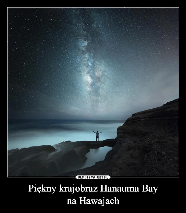 
    Piękny krajobraz Hanauma Bay
na Hawajach