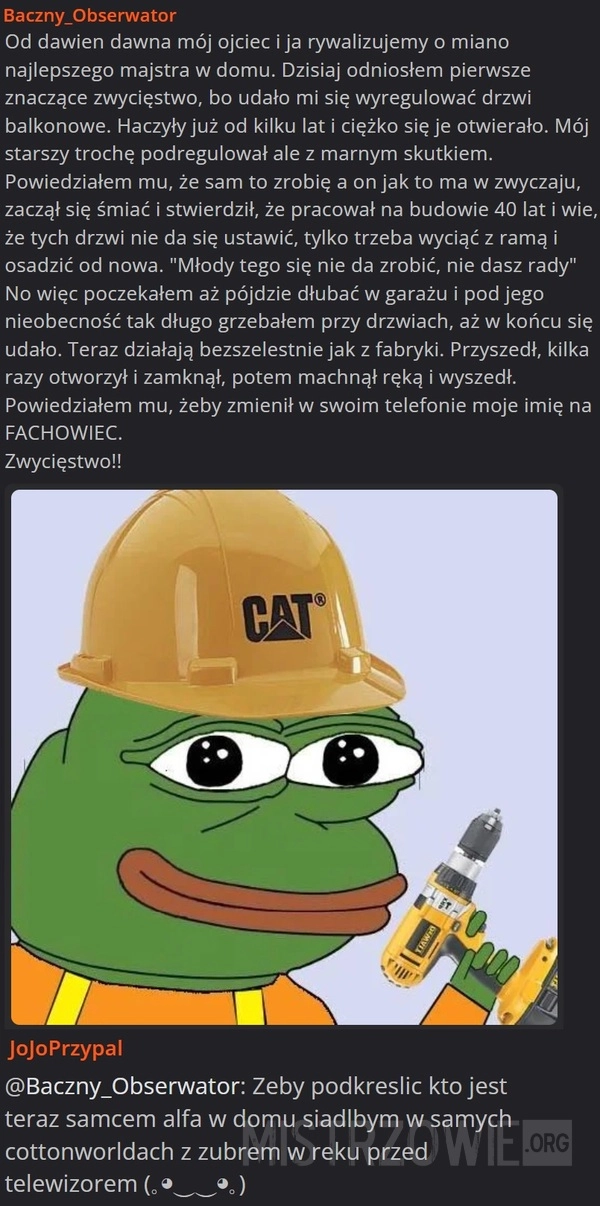 
    Najlepszy majster w domu