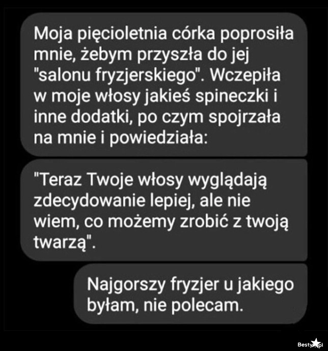 
    Mała fryzjerka 