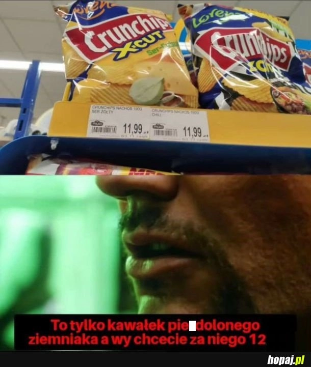 
    Jedyne chipsy po Lays'ach Strong które są dobre..