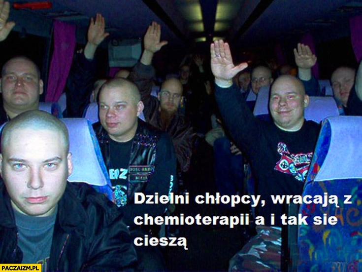 
    Dzielni chłopcy wracają z chemioterapii a i tak się cieszą