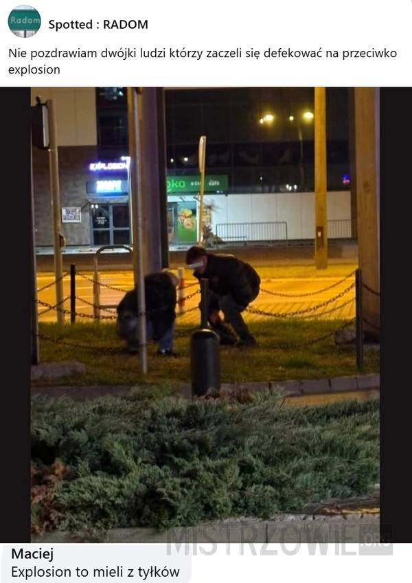 
    Defekacja