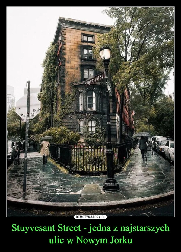 
    Stuyvesant Street - jedna z najstarszych ulic w Nowym Jorku