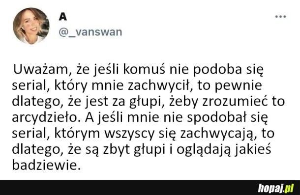 
    Oglądanie seriali