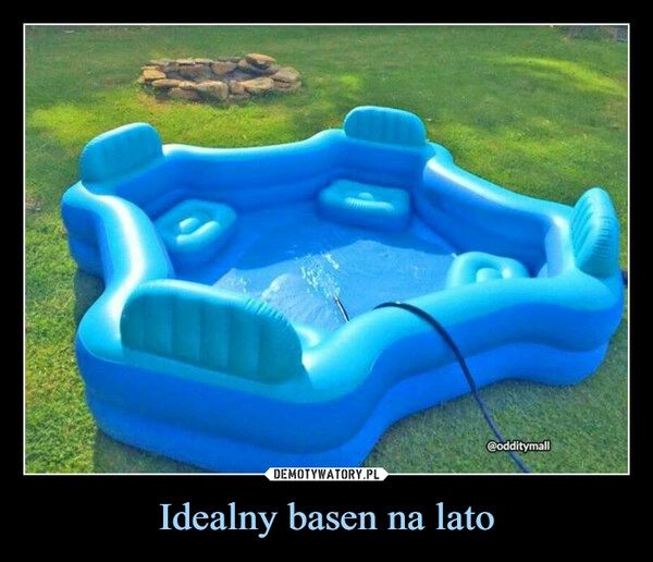 
    Idealny basen na lato