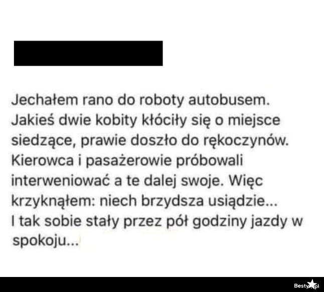 
    Kłótnia w autobusie 