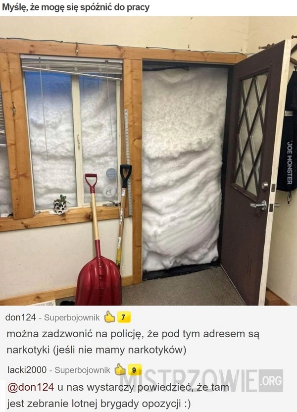 
    Myślę, że mogę się spóźnić do pracy