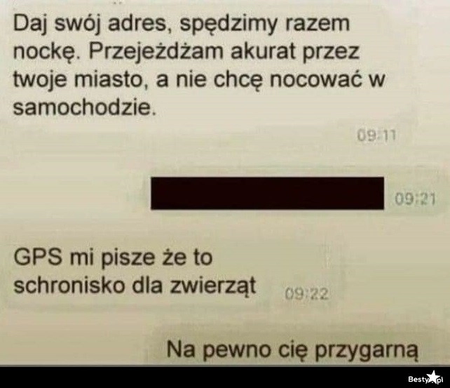 
    W poszukiwaniu noclegu 