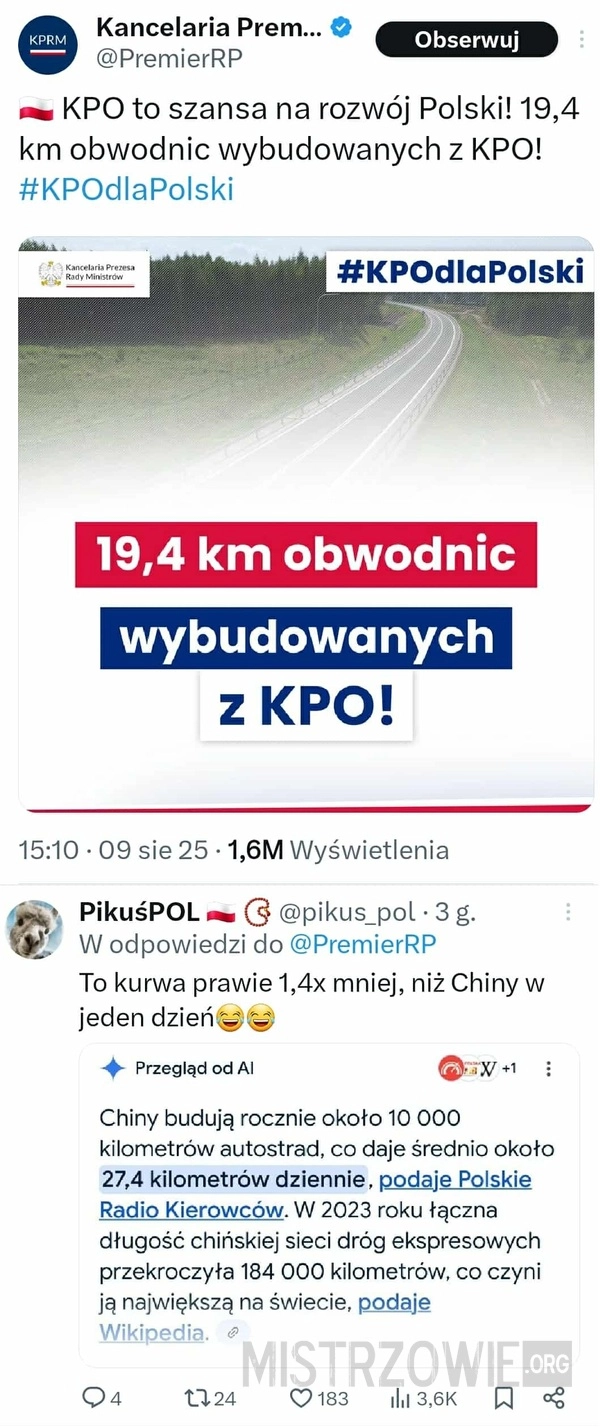 
    Wielki sukces