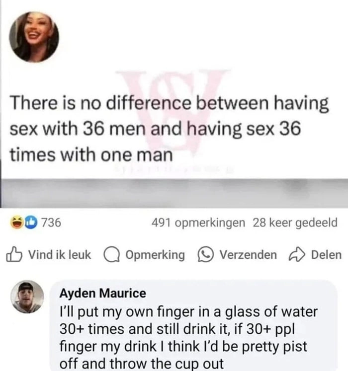 He got a point.