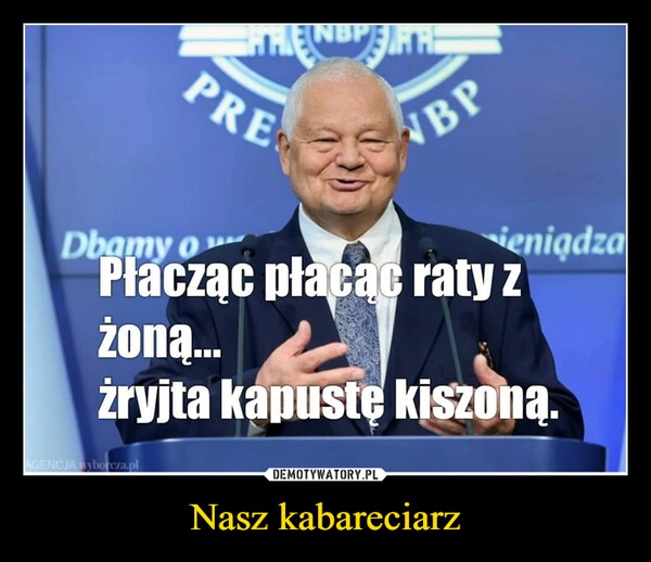 
    Nasz kabareciarz