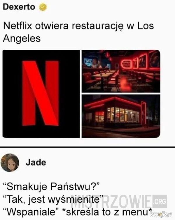 
    Restauracja Netflix