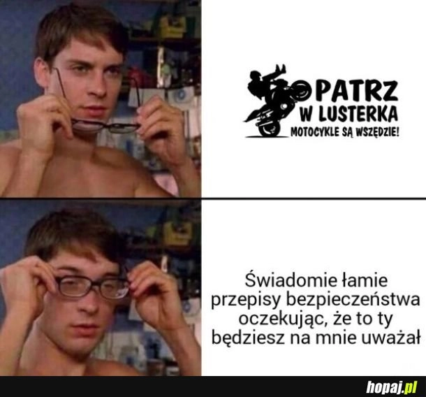 
    Motocykliści