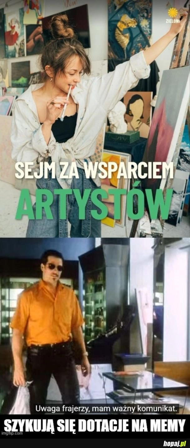 
    Wsparcie dla artystów