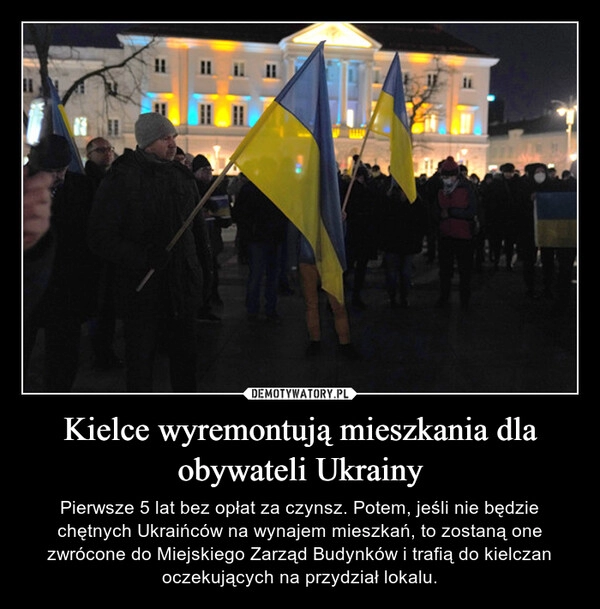 
    Kielce wyremontują mieszkania dla obywateli Ukrainy