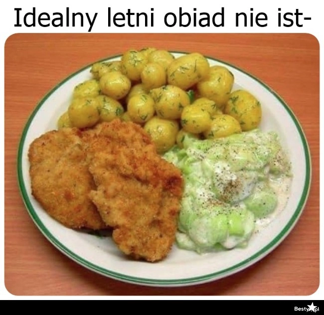 
    Idealny obiad 