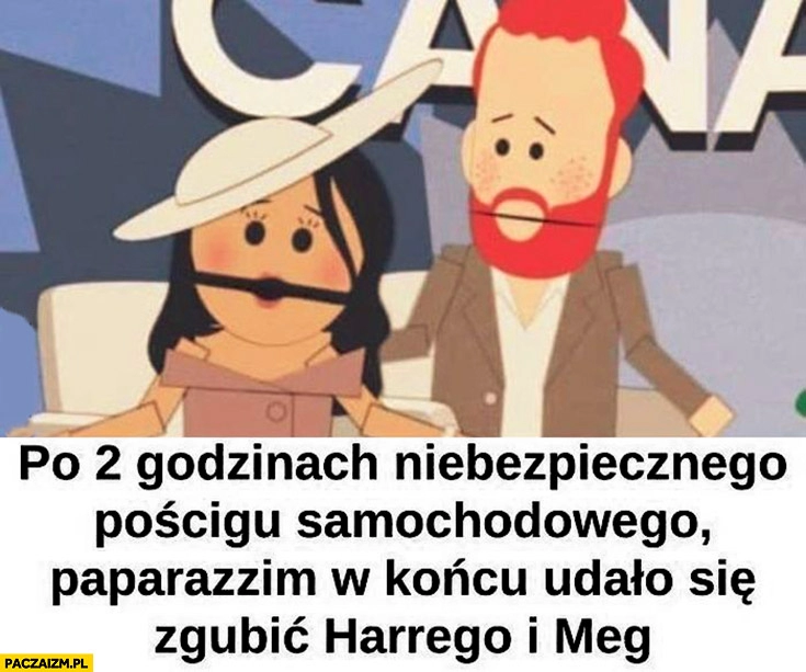 
    Po 2 godzinach niebezpiecznego pościgu samochodowego paparazzim w końcu udało się zgubić Harrego i Meghan