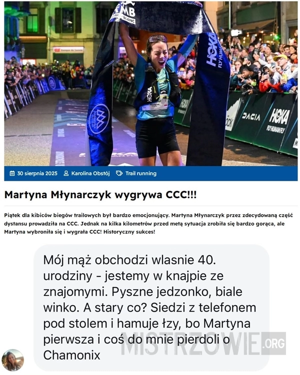 
    Emocje się udzieliły