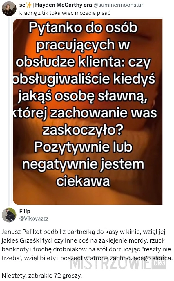 
    Sławna osoba