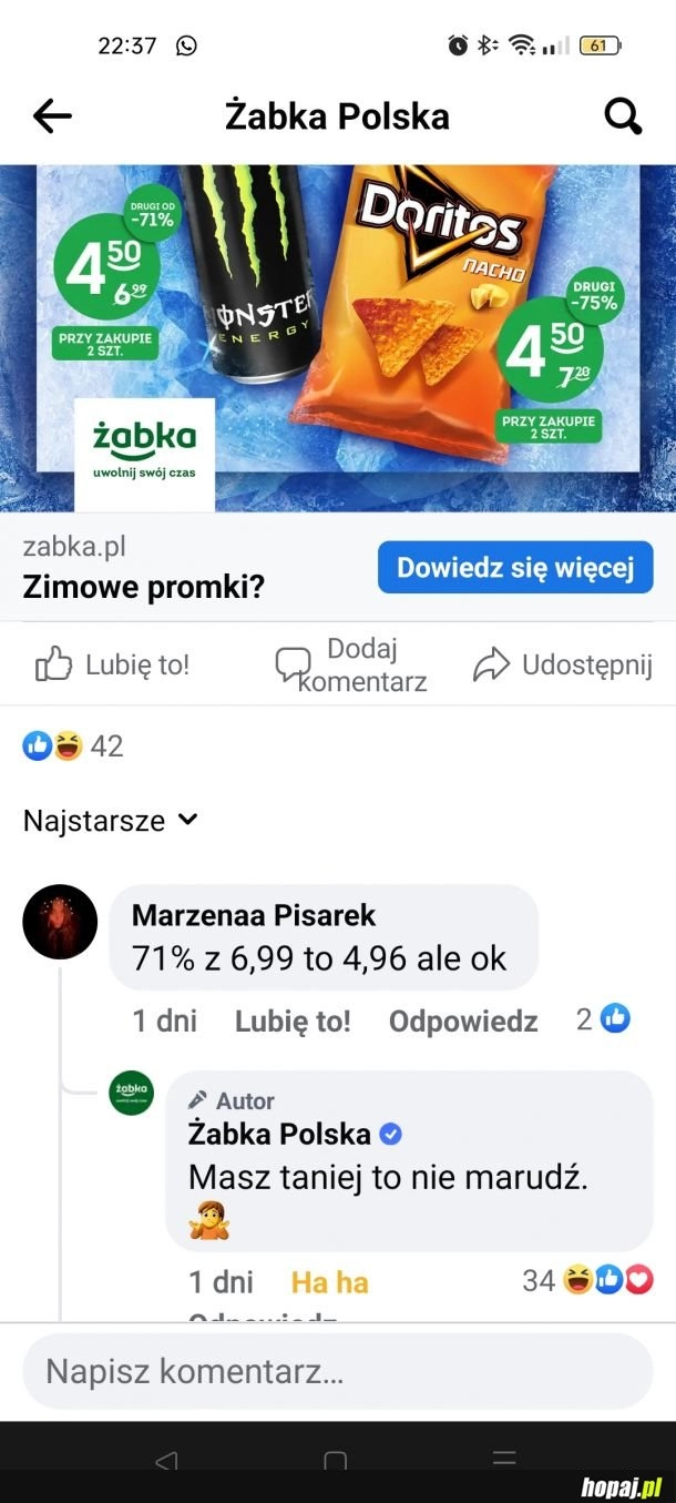 
    Żabka