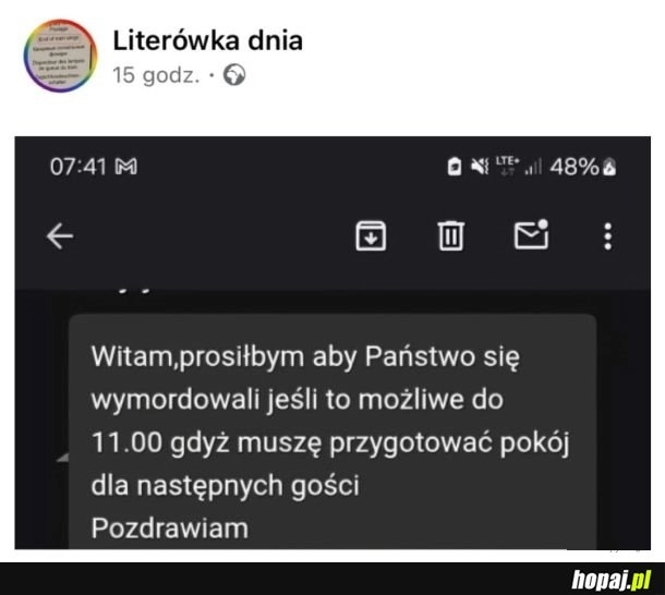 
    Mała literówka