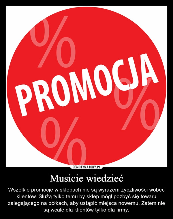 
    Musicie wiedzieć