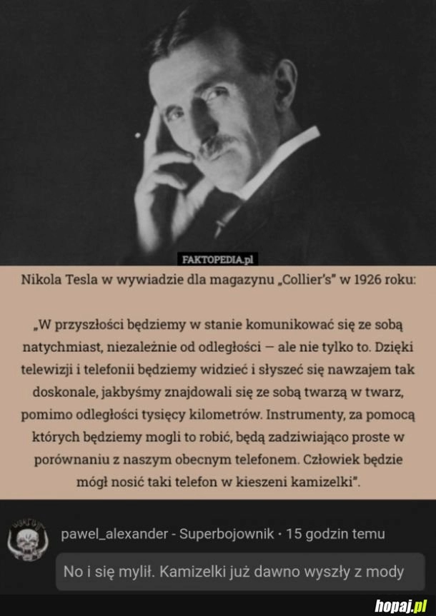 
    Tesla się pomylił