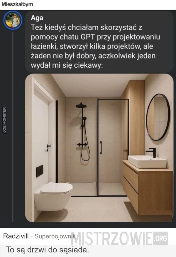 
    Mieszkałbym