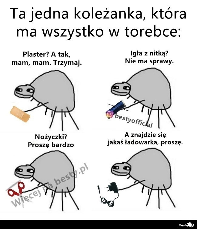 
    Gdzie ona to wszystko mieści 