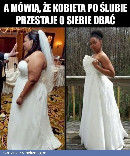 
    Przed ślubem i po ślubie