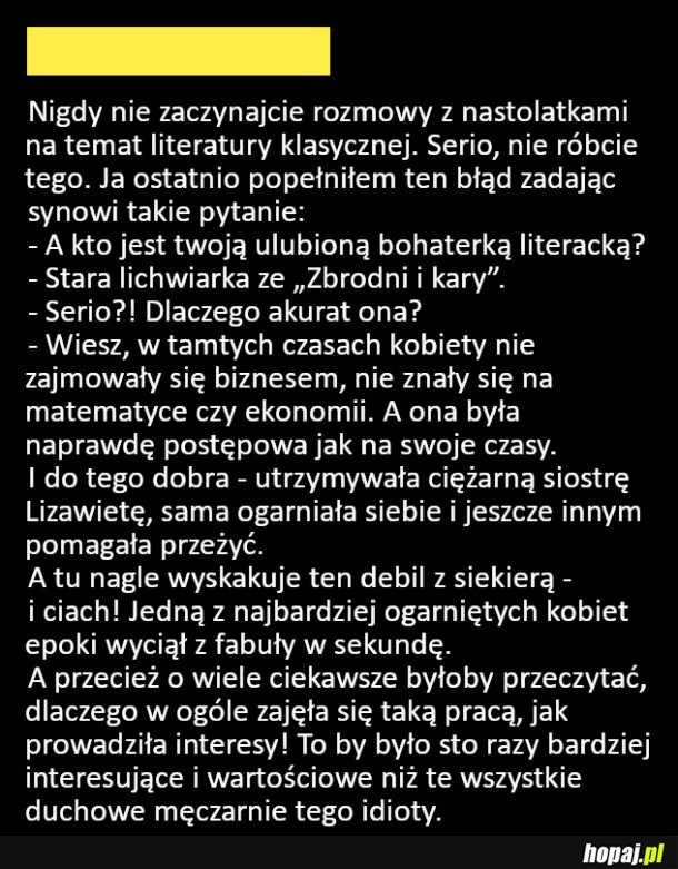 
    Literacka pogadanka