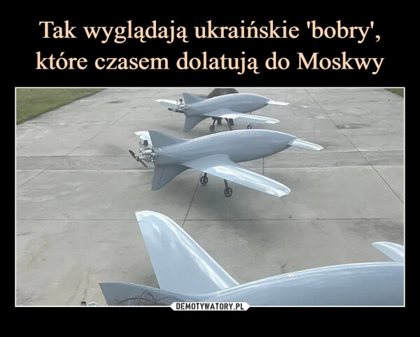 
    Tak wyglądają ukraińskie 'bobry', które czasem dolatują do Moskwy