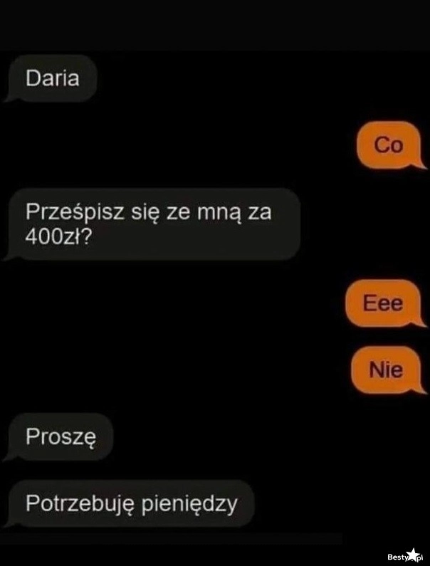 
    Śmiała propozycja 