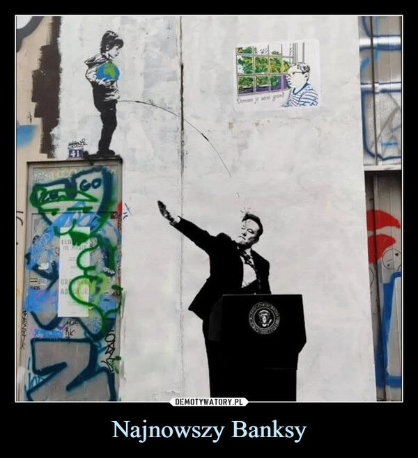 
    Najnowszy Banksy