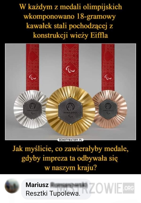 
    Polski medal