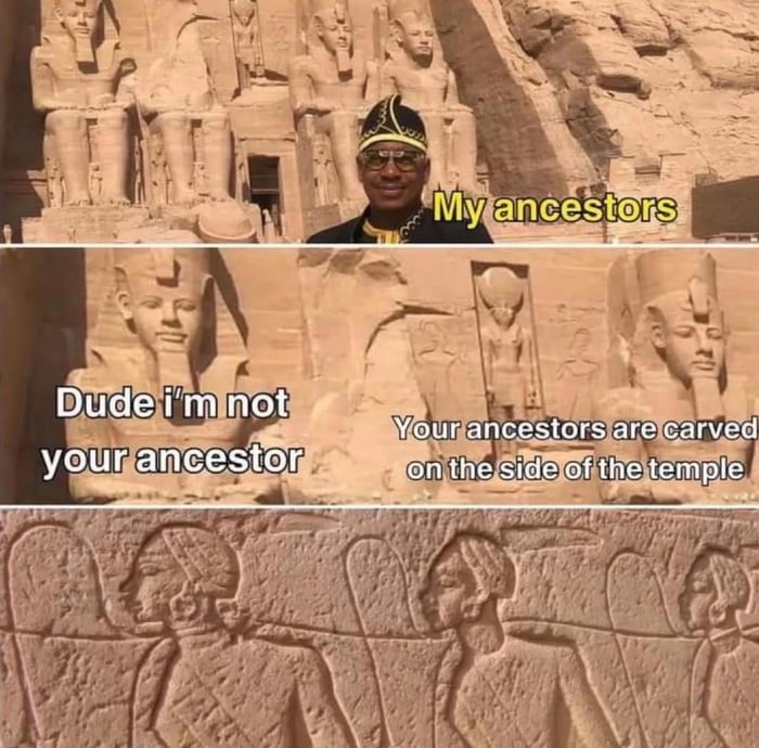 
    Know your place, trash.