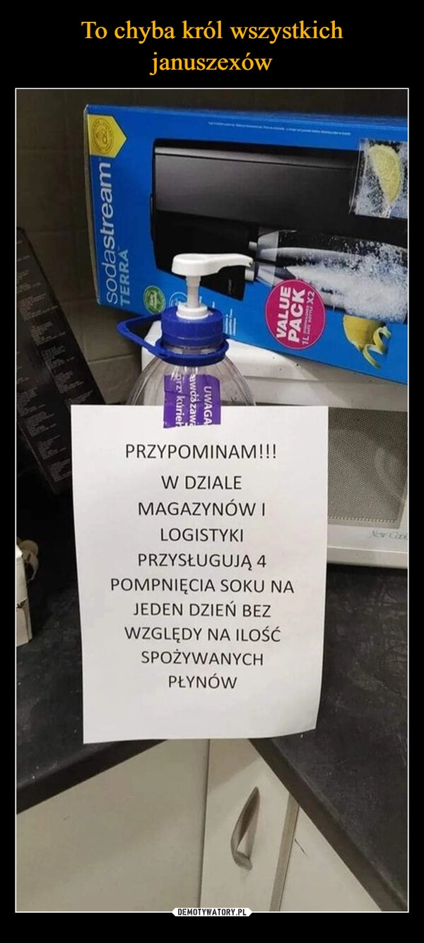 
    To chyba król wszystkich januszexów