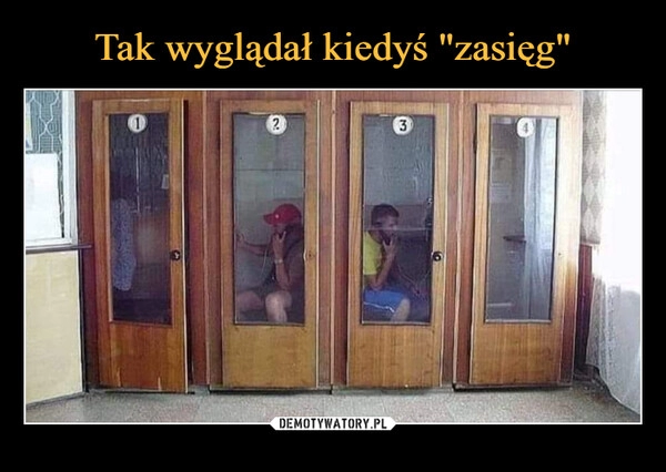 
    Tak wyglądał kiedyś "zasięg" 