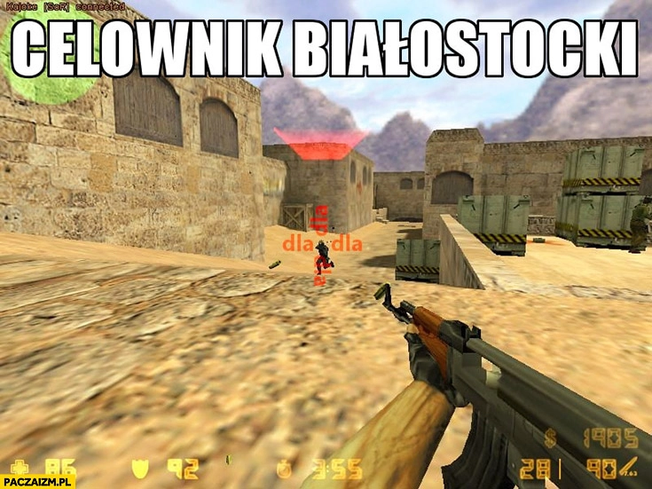 
    Celownik białostocki „dla” Counter-Strike przeróbka