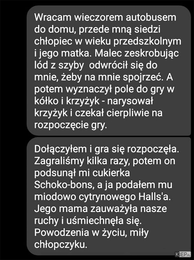 
    Taką chwilę zapamięta się na zawsze 