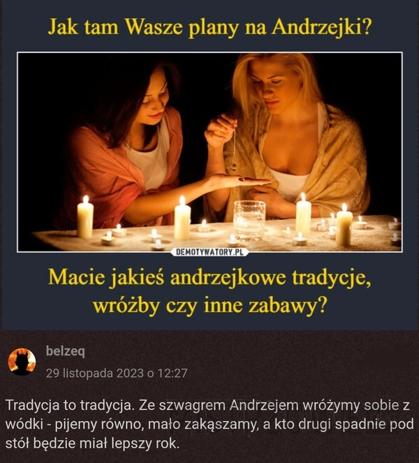 
    Andrzejki