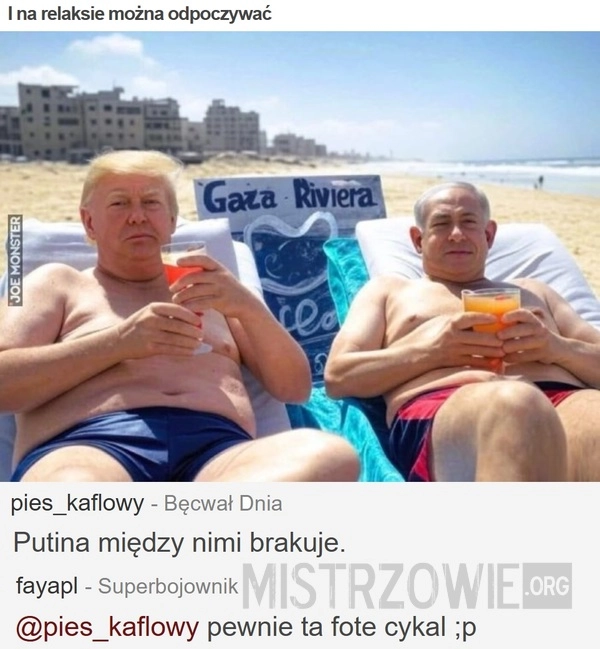 
    I na relaksie można odpoczywać