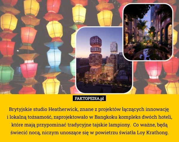
     Brytyjskie studio Heatherwick, znane z projektów łączących innowację 
i
