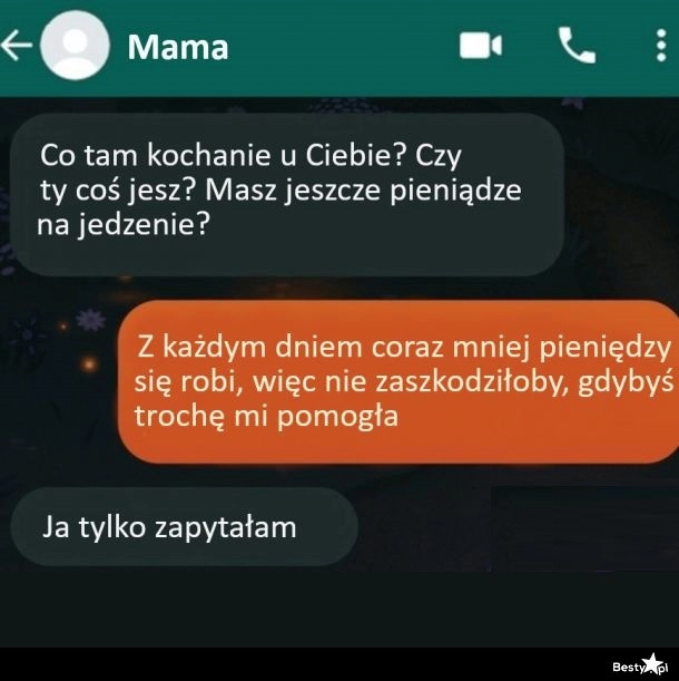 
    Troskliwa mama 