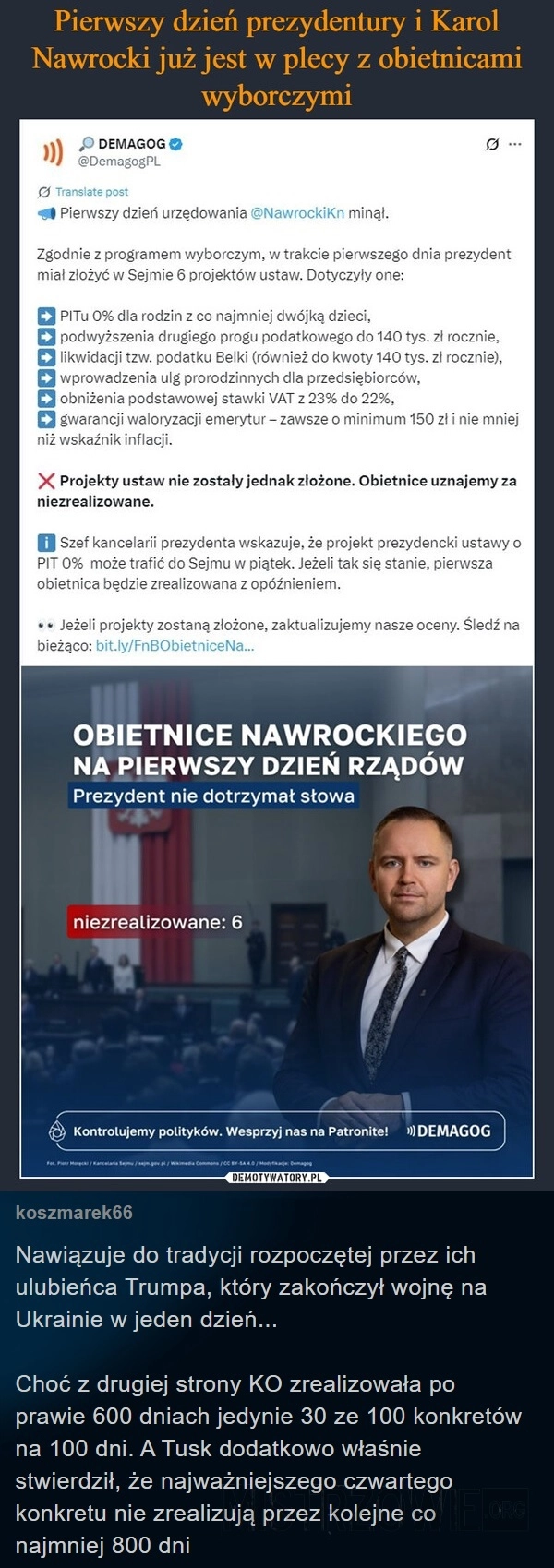 
    Obietnice