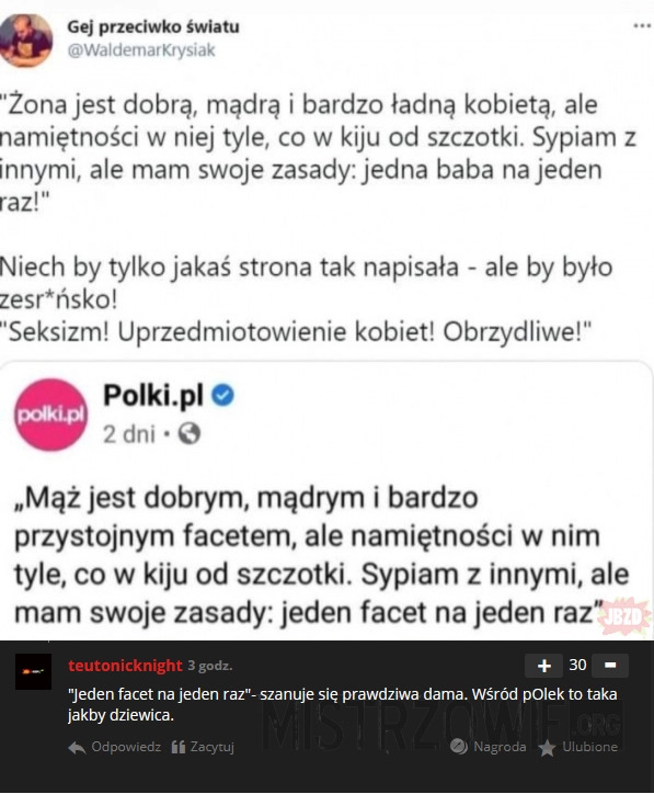 
    Podwójne standardy