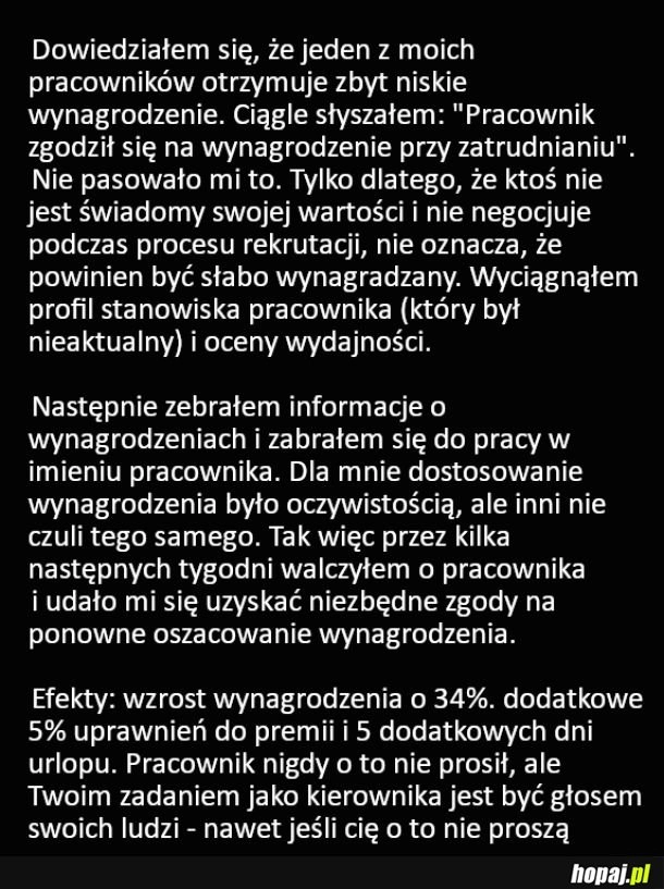 
    Ludzki kierownik