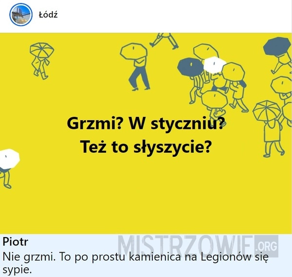 
    Tymczasem w Łodzi: