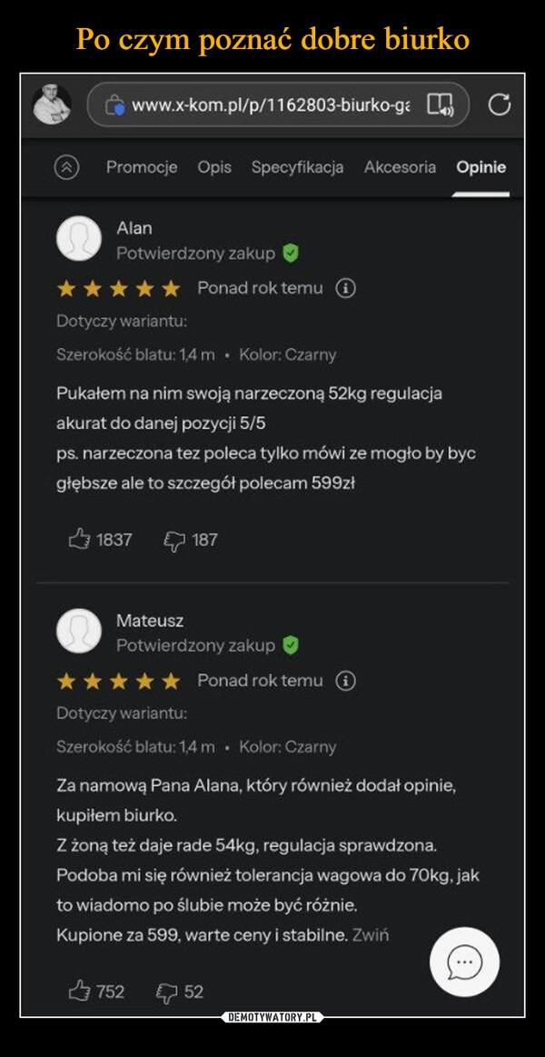 
    Po czym poznać dobre biurko